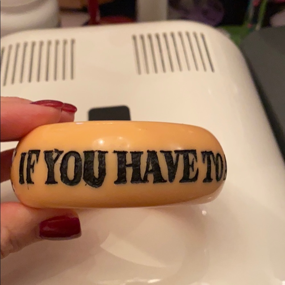 If you have to ask you can’t afford it bracelet
